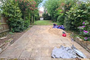 Garden patio- click for photo gallery